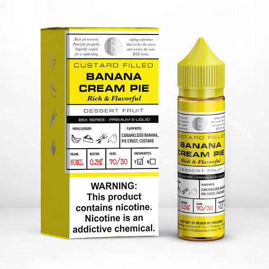 Premium bsx banana cream pie 3 mg